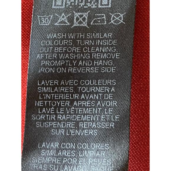 Asos Design Asymmetric Puff Sleeve Knot Tuck Midi Dress Sz 6 Sheath Terracotta - Picture 9 of 12